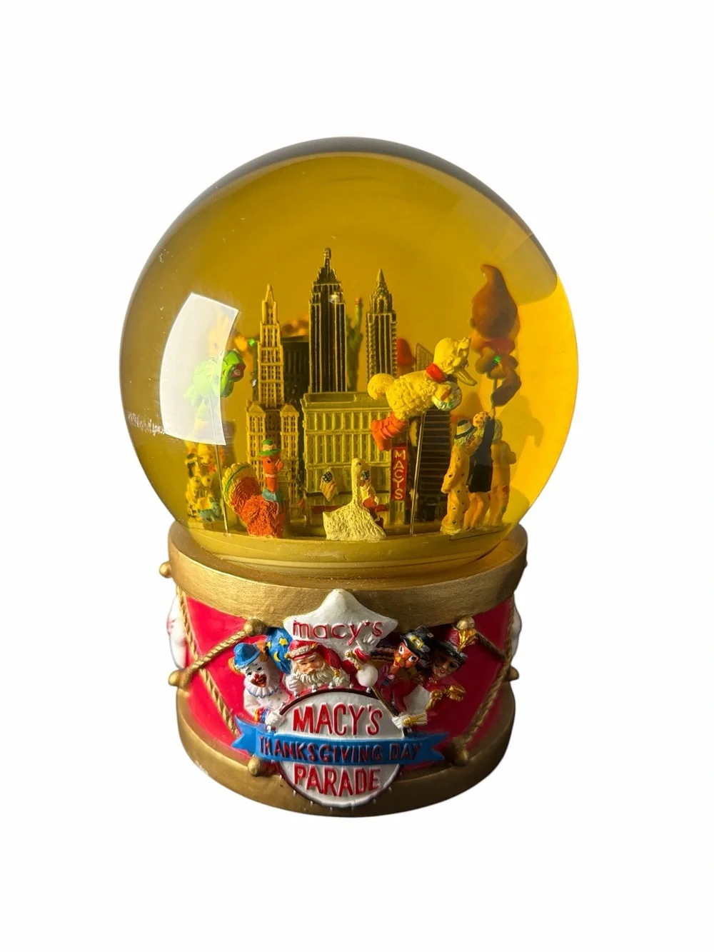 Macy's Thanksgiving Day Parade snow globe